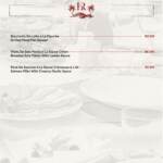 Menu Restaurant Hôtel Racine Marrakech December 2023 200111-715800